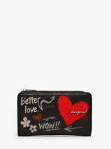 Wallet Desigual Black wow 26WAYP34