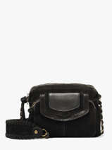 Sac Bandouli�re Abigail Cuir Pieces Noir abigail 17166655