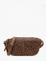 Belt Bag Leather Pieces Brown berta 17163618