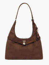 Sac Port� �paule Ella Polyester Guess Marron ella SG975401