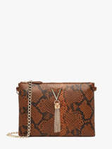Evening Bag Divina Python Print Valentino Brown divina winter VBSAO19P