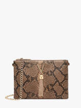 Sac De Soir�e Divina Imprim� Python Valentino Beige divina winter VBSAO19P