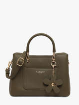 Shoulder Bag Grained Flora & co Green grained H6931