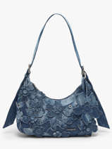 Shoulder Bag Curio Cotton Desigual Blue curio 26WAXD19