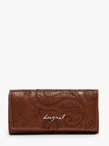 Wallet Desigual Brown sirocco 26WAYP27