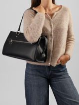 Sac Port� �paule Ceclys Lacoste Noir ceclys NF5231AQ-vue-porte