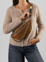 Sac Banane Petra Mila louise Beige vintage 23689V-vue-porte