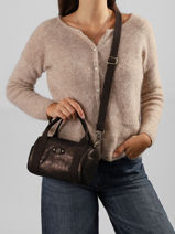 Sac Bandouli�re Gr Mila louise Marron gr 23224GR-vue-porte