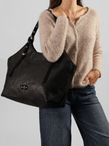 Sac Port� �paule Gr Mila louise Noir gr 23042GR-vue-porte