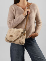 Shoulder Bag Mama L Mila louise Beige fr 23673LFR-vue-porte