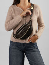 Belt Bag Mila louise Brown gr 23689GR-vue-porte
