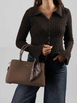 Satchel Essentiel David jones Gray essentiel CM8584-vue-porte