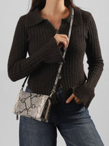 Shoulder Bag Ember Valentino Beige ember VBS9E17P-vue-porte