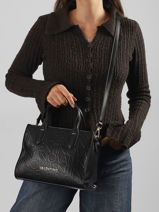 Satchel Gynevra Re Valentino Black gynevra re VBSA6804-vue-porte