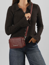 Sac Bandouli�re Gynevra Re Valentino Rouge gynevra re VBSA6815-vue-porte
