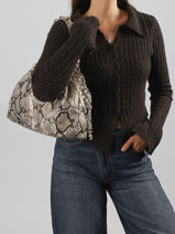 Sac Port� �paule Lumira Valentino Beige lumira VBSAF07P-vue-porte