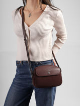 Crossbody Bag Essentiel David jones Brown essentiel CM8699-vue-porte