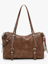 Shoulder Bag Half Logo Desigual Brown half logo 26WAXPAF