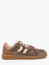 Sneakers In Leather Coolway Brown women 7623401