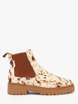 Chelsea Boots En Cuir Mam'zelle Multicolore women CSGOZ42