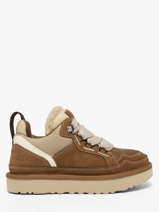 Sneakers Lowmel En Cuir Ugg Beige women 1144032