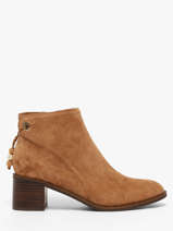 Heeled Boots In Leather Mam