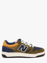 Sneakers In Leather New balance Green men U480P1E3
