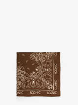 Foulard Mara 50x50 Pieces Marron mara 17160917