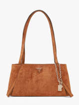 Sac Port� �paule Devon Polyester Guess Marron devon SG974509