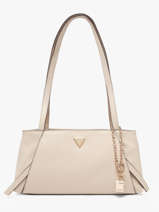 Shoulder Bag Devon Polyurethane Guess Beige devon BG974509