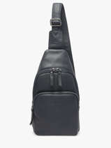 Sac Bandouli�re Flandres Cuir Etrier Bleu flandres EFLA712M