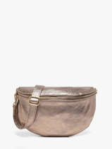 Belt Bag Leather Milano Silver nine NI21123O