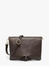 Sac Bandouli�re Caviar Cuir Milano Marron caviar CA22112O