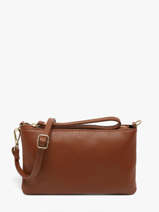 Sac Bandouli�re Caviar Cuir Milano Marron caviar CA26063
