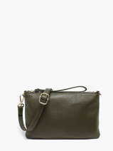 Sac Bandouli�re Caviar Cuir Milano Vert caviar CA26063