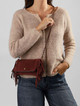 Sac Bandouli�re Aurora Cuir Pieces Marron aurora 17166670-vue-porte