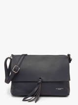 Shoulder Bag Grained Flora & co Blue grained F8045