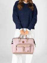 Business Bag With 14" Laptop Sleeve Cabaia Pink adventurer V2-vue-porte
