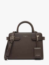 Sac � Main S Emilie Cuir Le tanneur Marron emily PB328670