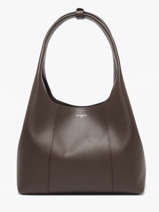 Sac Port� �paule Juliette Cuir Le tanneur Marron juliette TJET1060
