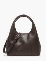 Small Leather Juliette Satchel Le tanneur Brown juliette TJET1000