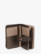 Wallet Anekke Brown voyage 43829902-vue-porte