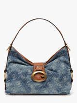 Shoulder Bag Camden Cotton Guess Blue camden DB930818