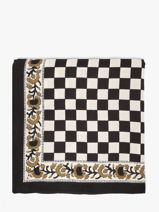 Foulard Byzantine Noir foulard CHE-vue-porte