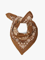 Scarf Byzantine Brown foulard GAL