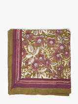 Foulard Byzantine Vert foulard HEL-vue-porte