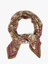Grand Foulard H�lios 100x100 Byzantine Vert foulard HEL
