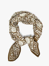 Grand Foulard Antioche 100x100 Byzantine Vert foulard ANT