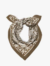 Foulard Antioche 50x50 Byzantine Vert foulard ANT