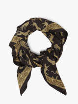 Foulard Byzantine Noir foulard FAU